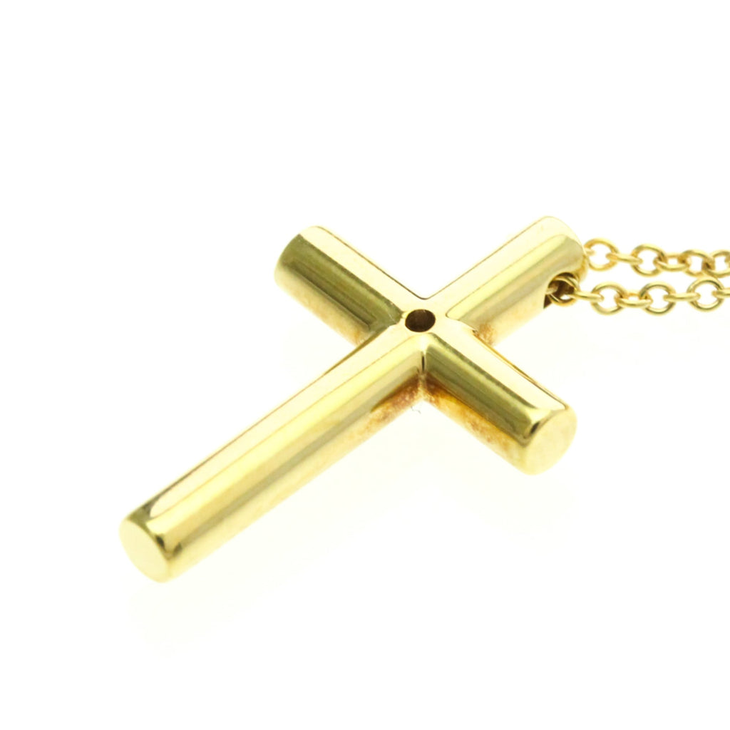 Tiffany Cross · Diamond · 18K Yellow Gold