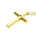 Tiffany Cross · Diamond · 18K Yellow Gold