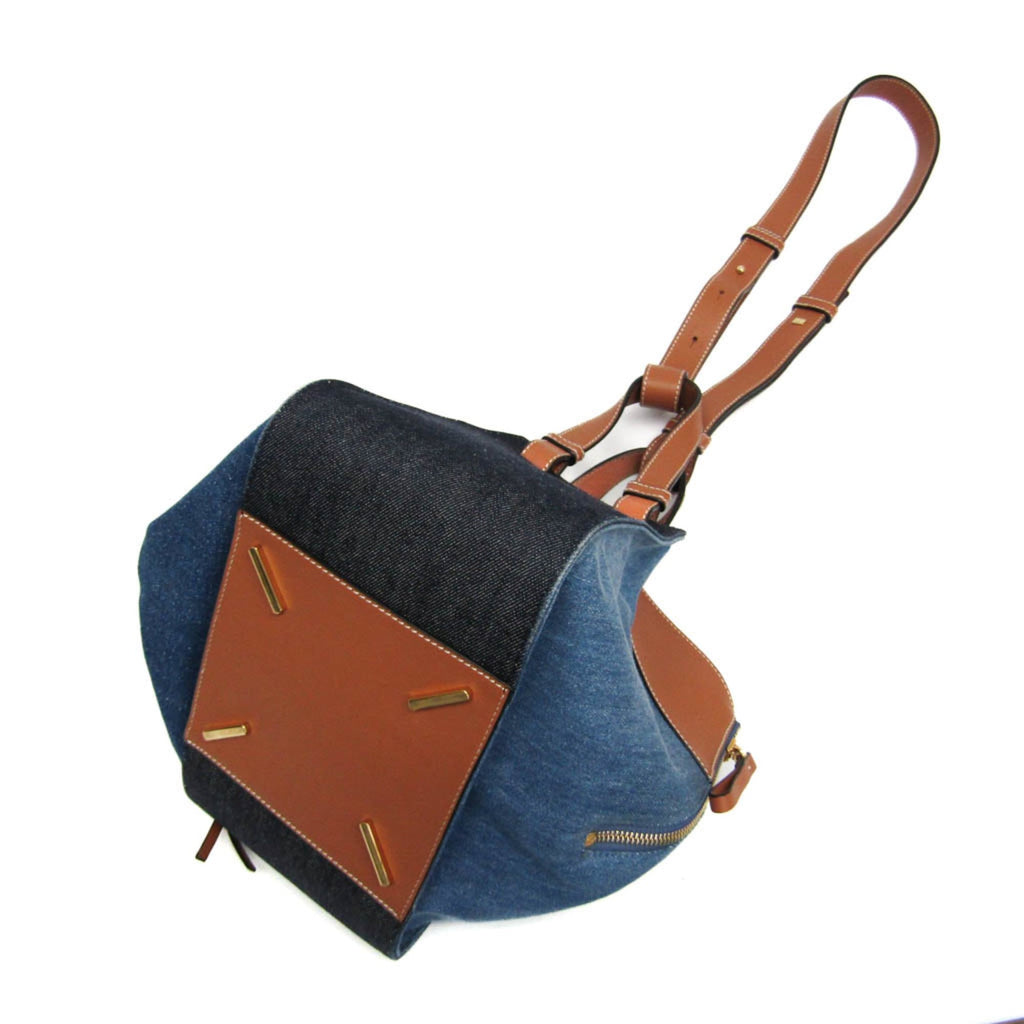Loewe Hammock Small · Denim & Leather