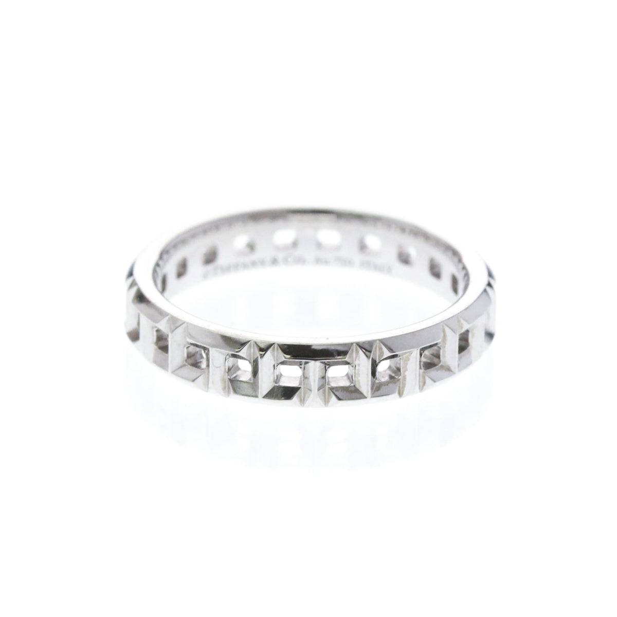 Tiffany T True Narrowing · 18K White Gold