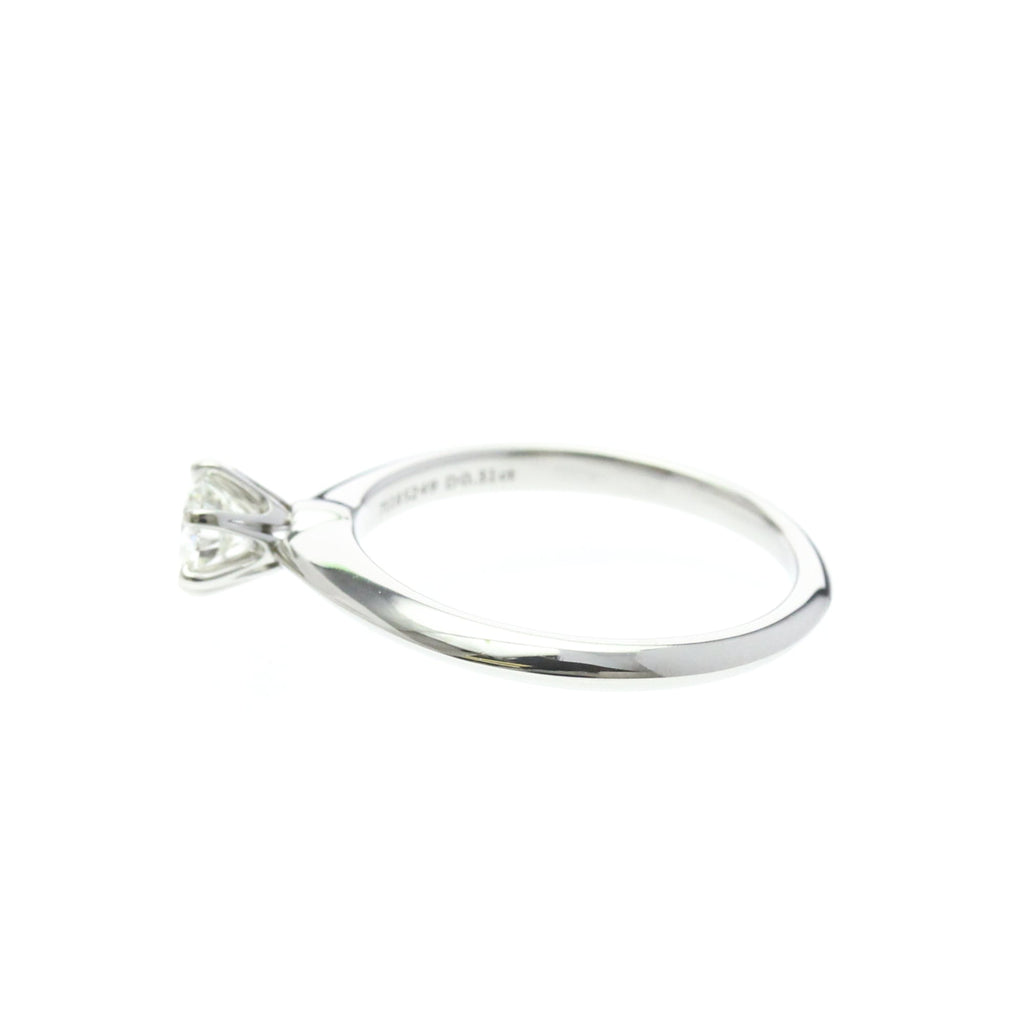 Tiffany Solitaire · 0.31ct Diamond · Platinum