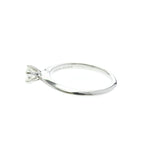 Tiffany Solitaire · 0.31ct Diamond · Platinum