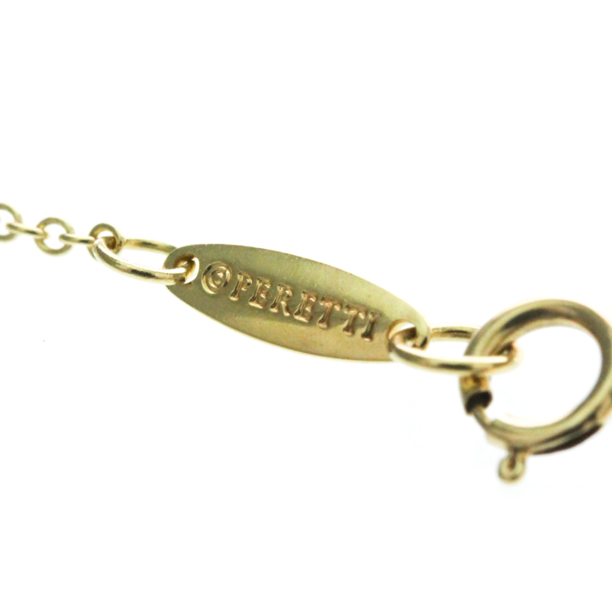 Tiffany Open Heart · 18K Yellow Gold · Diamond