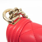 Chanel Boy · Lamb Leather