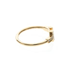 Tiffany T Wire · Rose Gold · Diamond