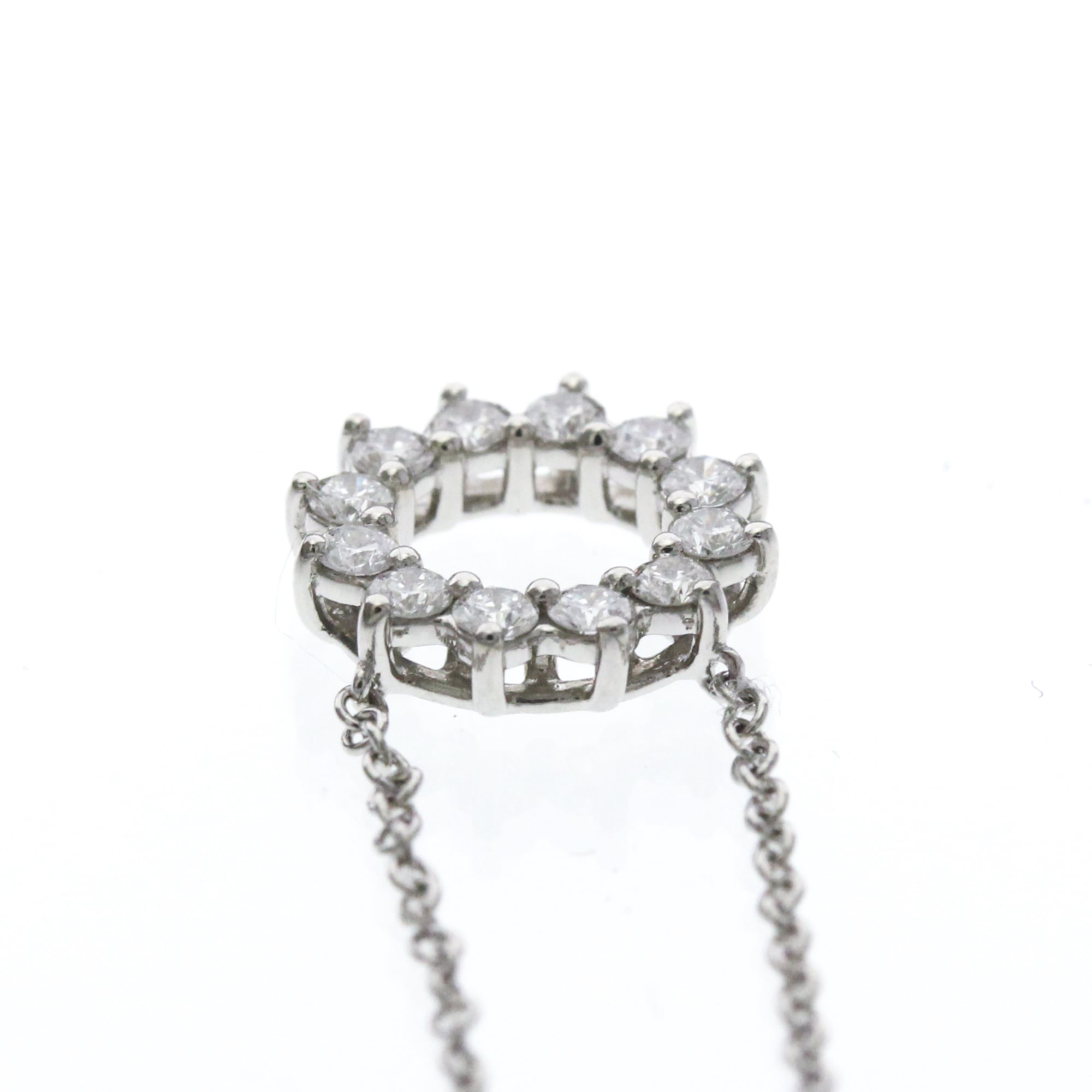 Tiffany Open Circle Mini · Platinum · Diamond