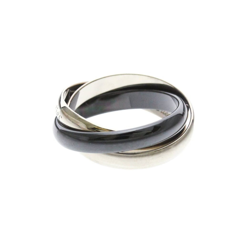 Cartier Trinity · 18K White Gold & Ceramic