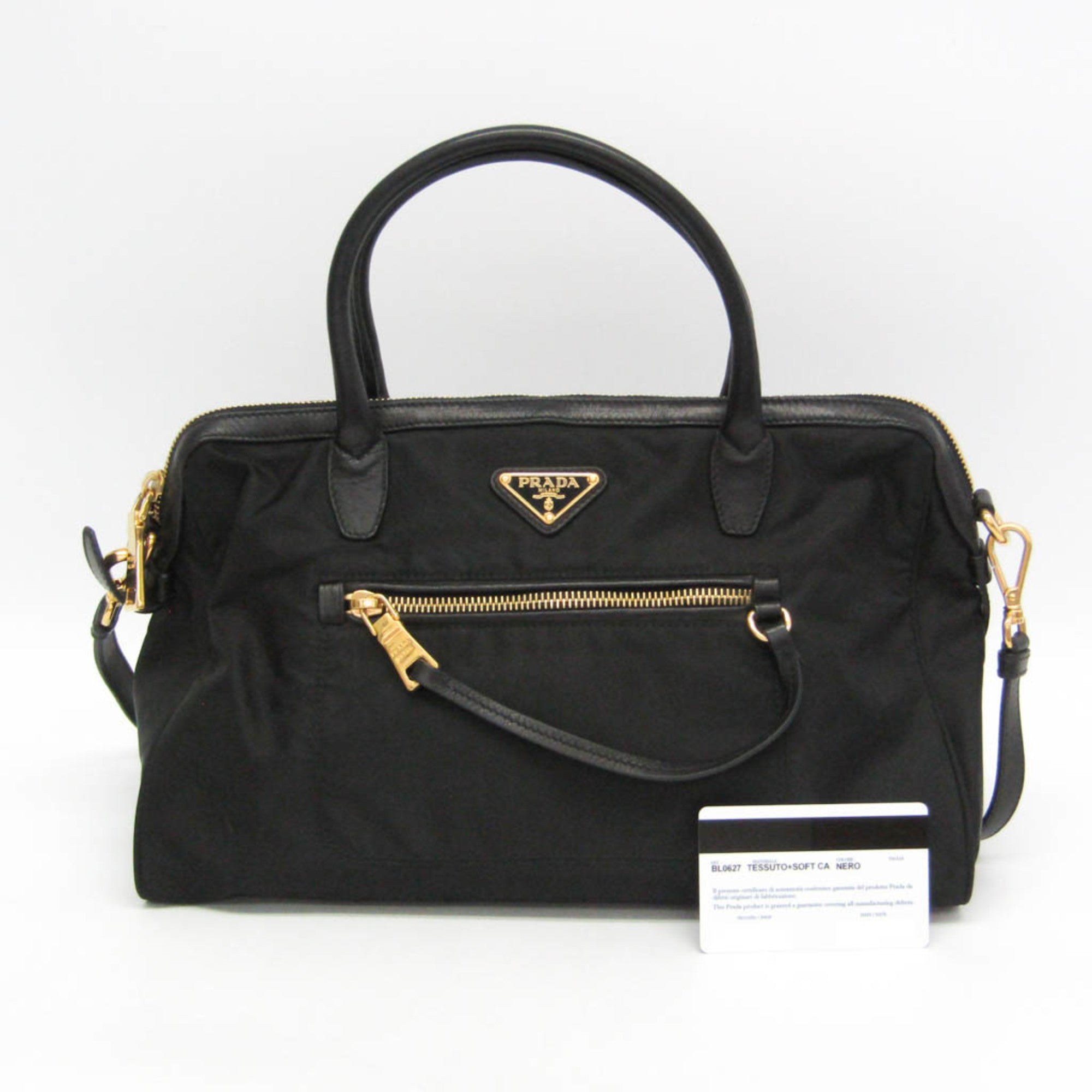 Prada Tessuto · Nylon & Leather
