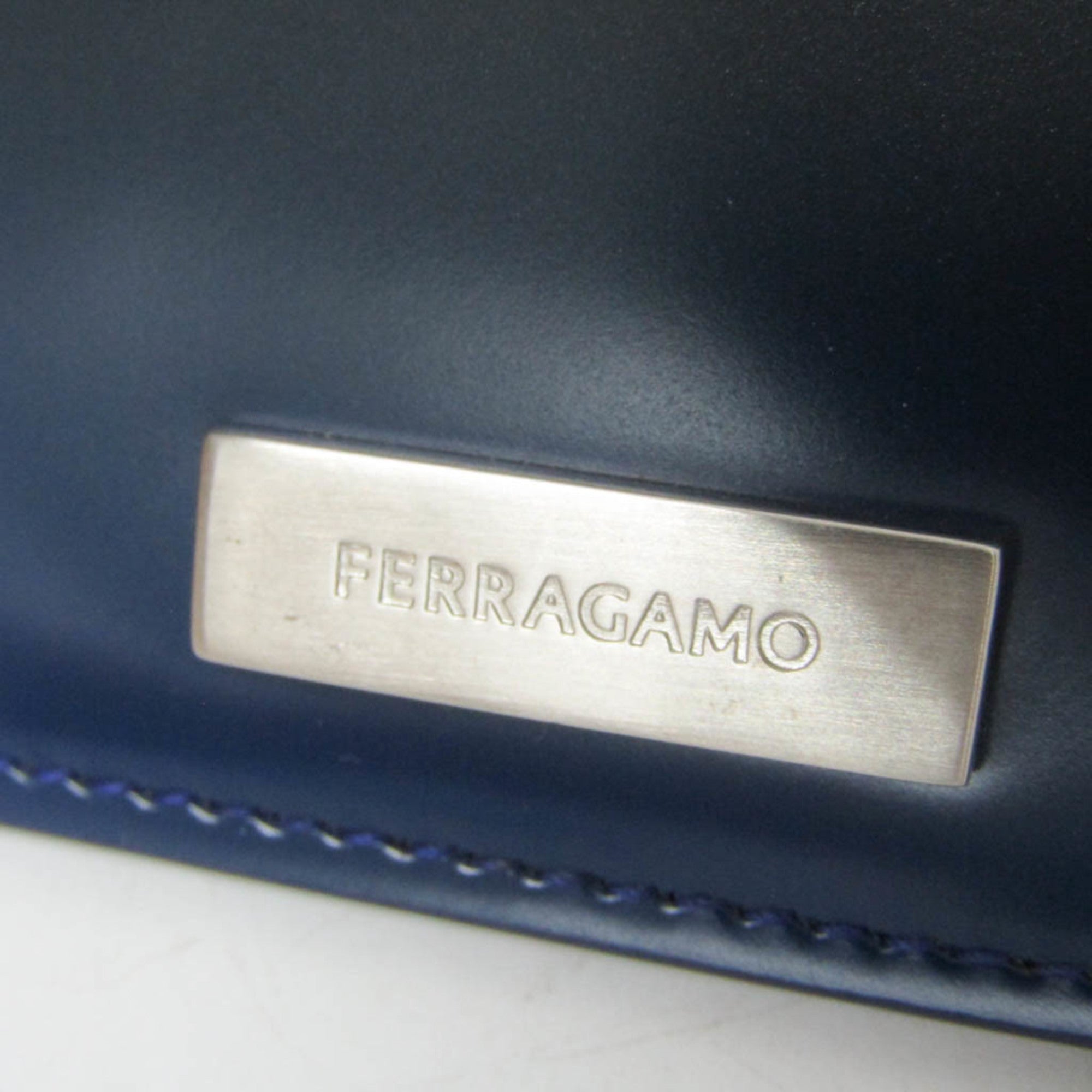 Salvatore Ferragamo · Leather Clutch