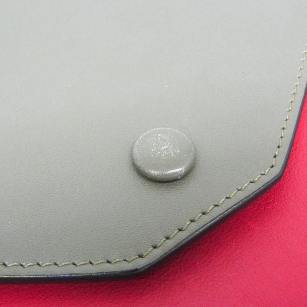 Celine Chain Flap · Tricolor Leather