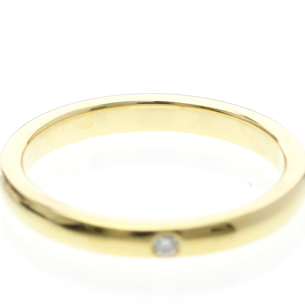 Tiffany Stacking Band · 18K Yellow Gold · Diamond