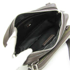 Bally · Canvas & Leather Shoulder Bag