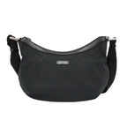 Gucci GG Canvas · Leather Shoulder Bag
