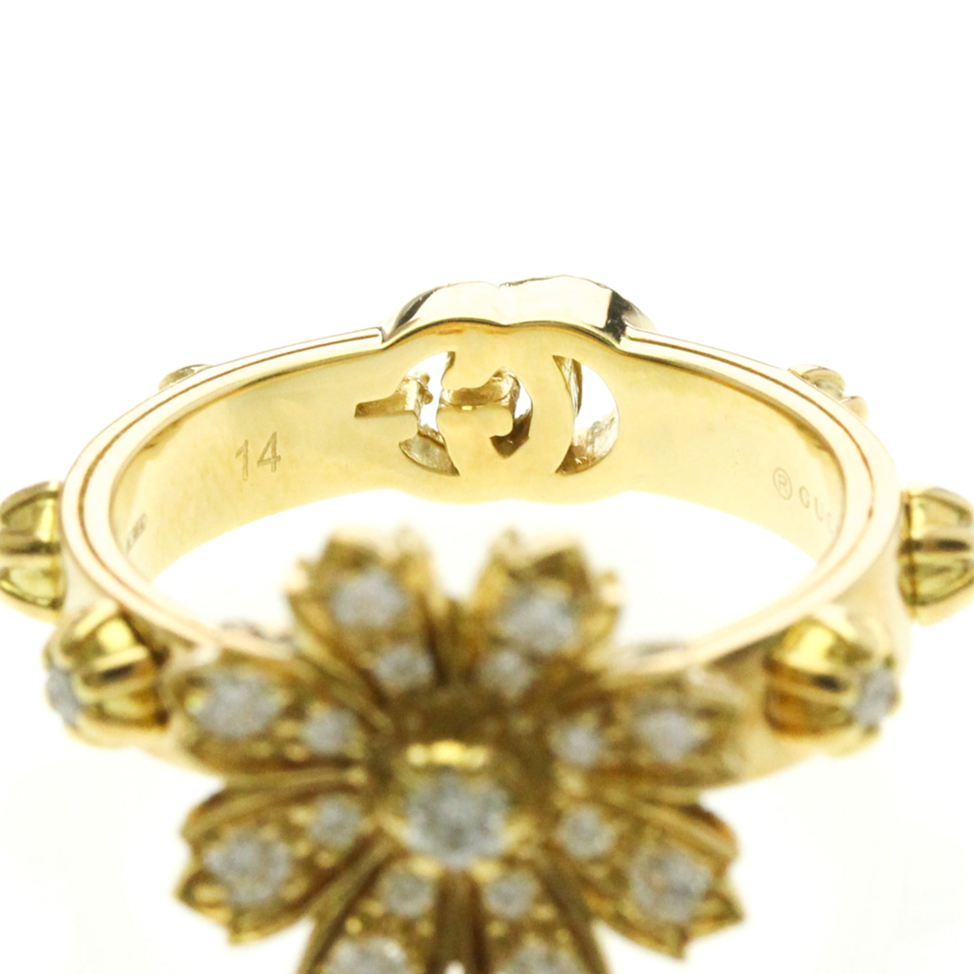 Gucci Flora Diamond · 18K Yellow Gold