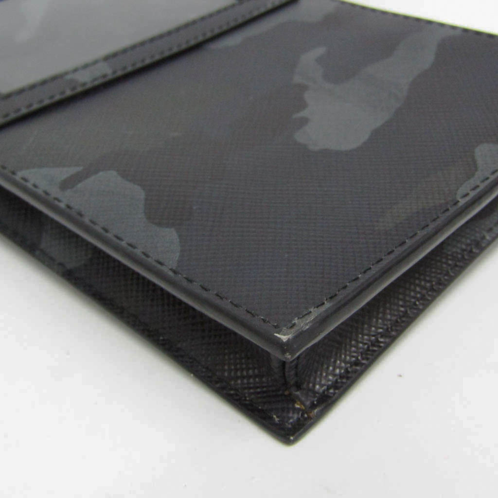Prada Saffiano · Camouflage Shoulder Pouch