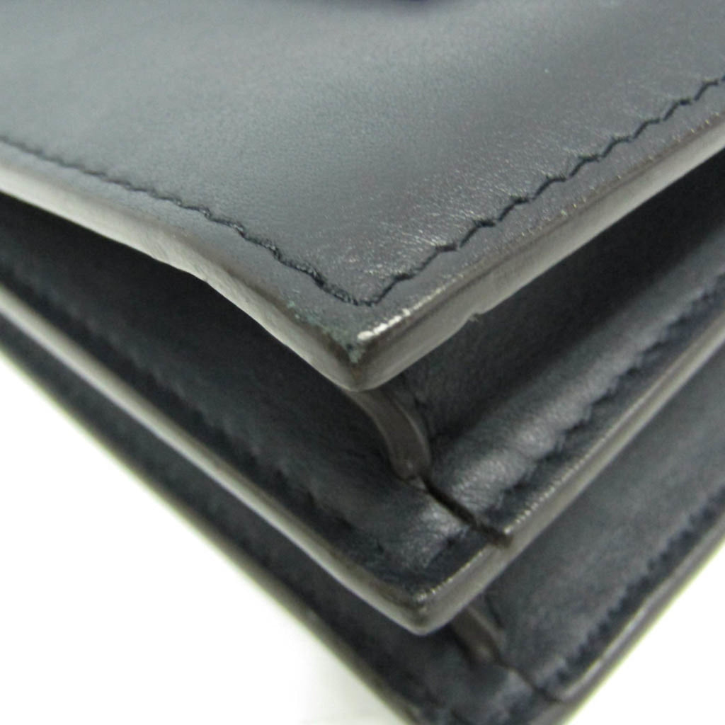 Celine Chain Flap · Tricolor Leather