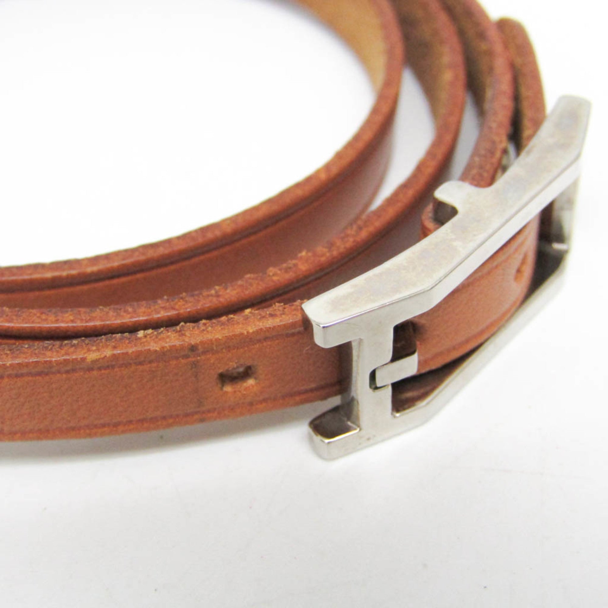 Hermès API III Choker · Leather & Metal