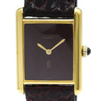 Cartier Must Tank · Vermeil · Manual Winding
