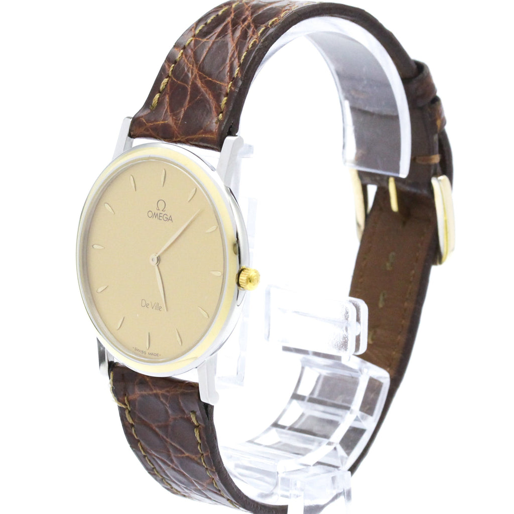 Omega De Ville Prestige · Gold Plated · Quartz