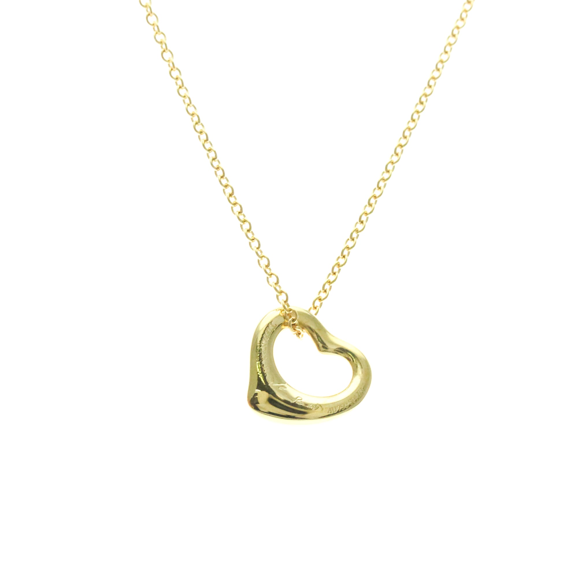 Tiffany Open Heart · 18K Yellow Gold