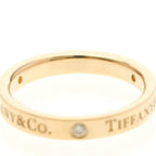 Tiffany Flat Band · Diamond · Rose Gold