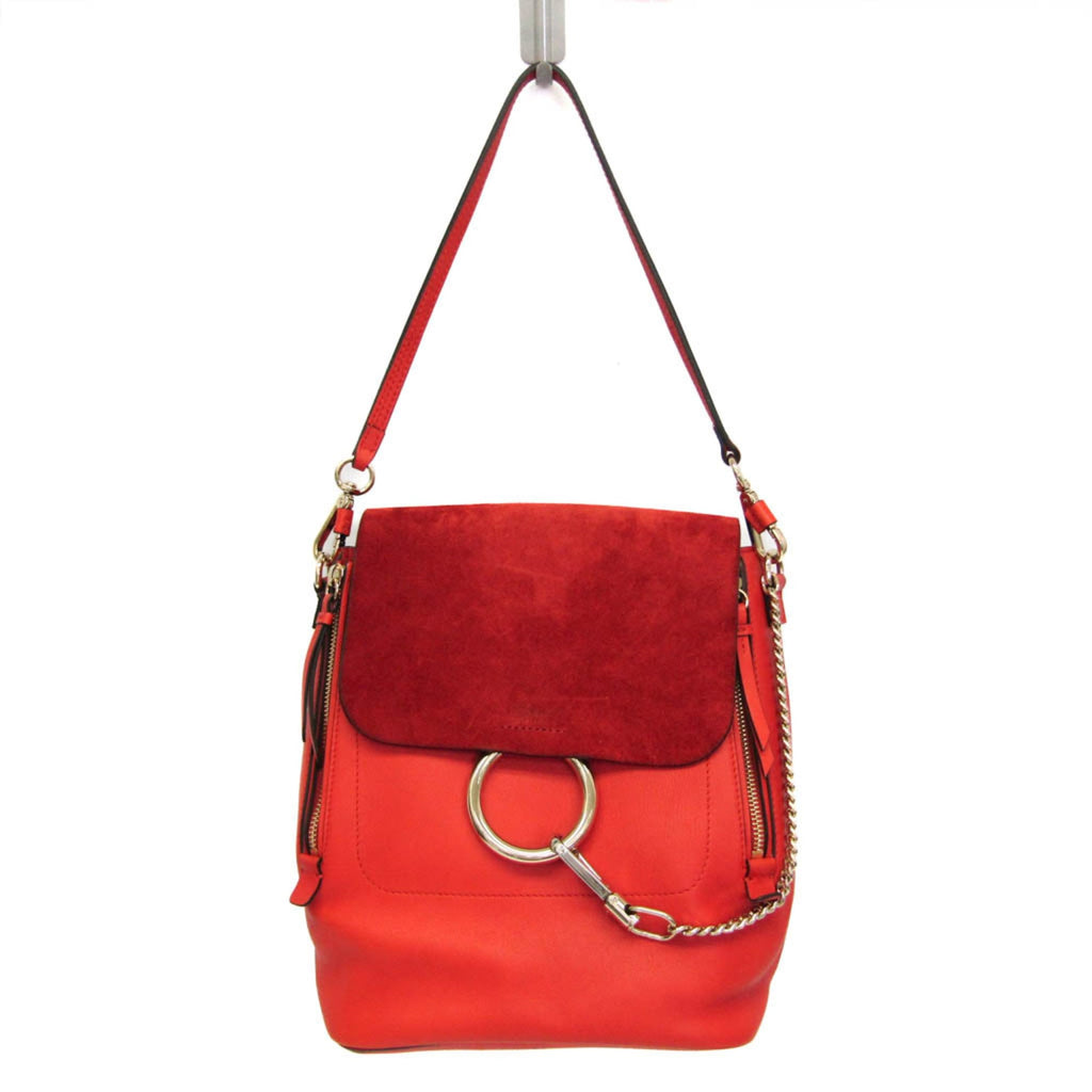 Chloé Faye · Leather & Suede Backpack