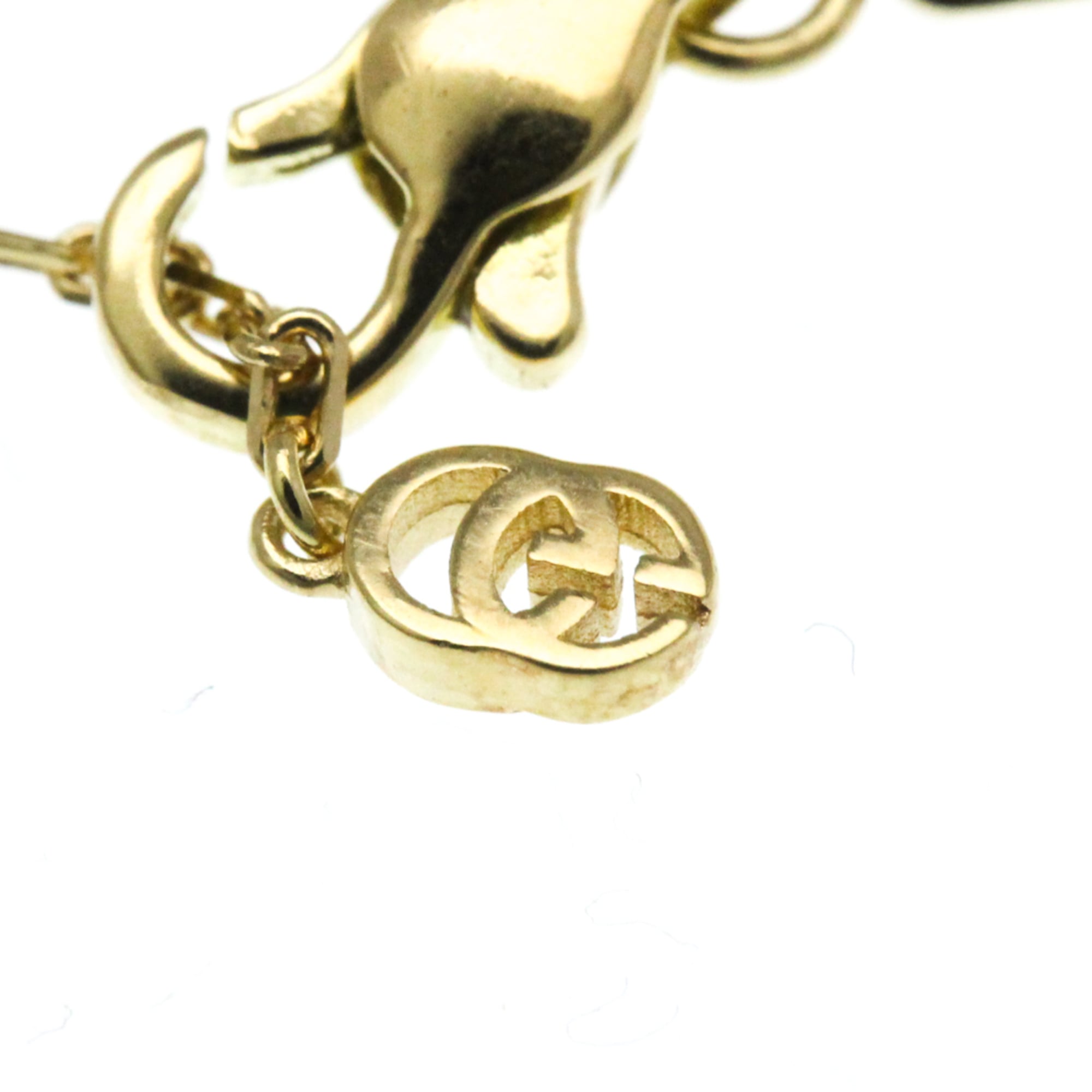 Gucci GG Logo · Diamond · 18K Yellow Gold