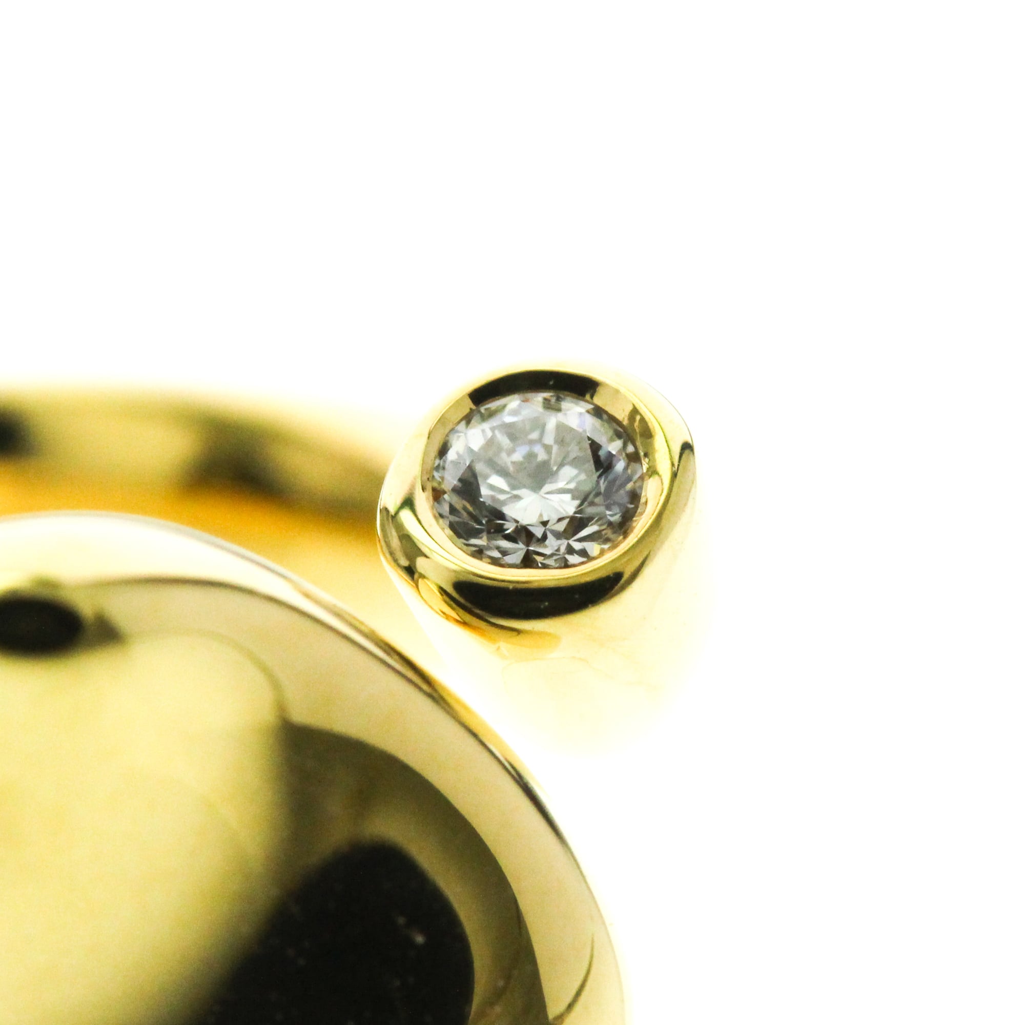 Tiffany Full Heart · 18K Yellow Gold · Diamond
