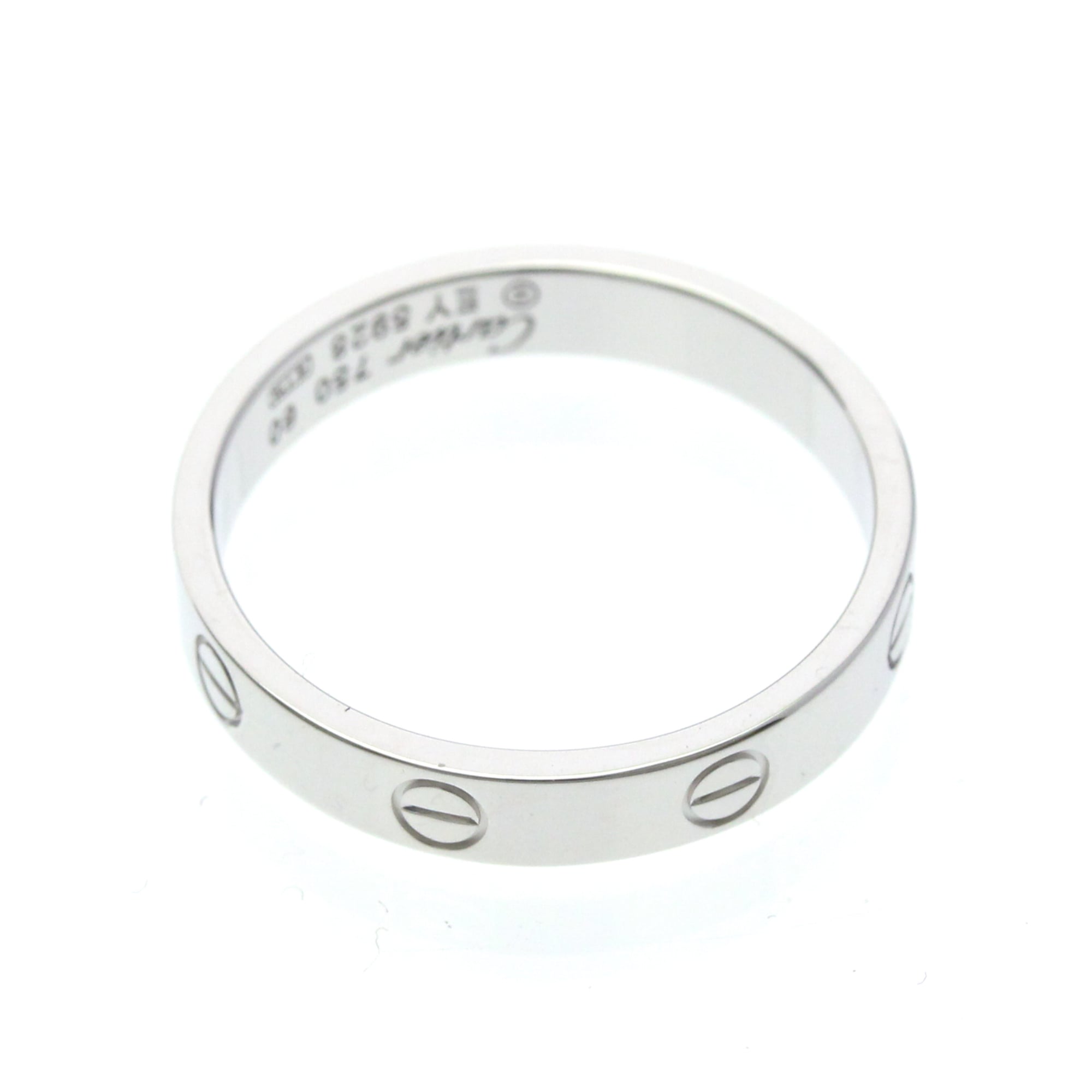 Cartier Mini Love Ring · 18K White Gold