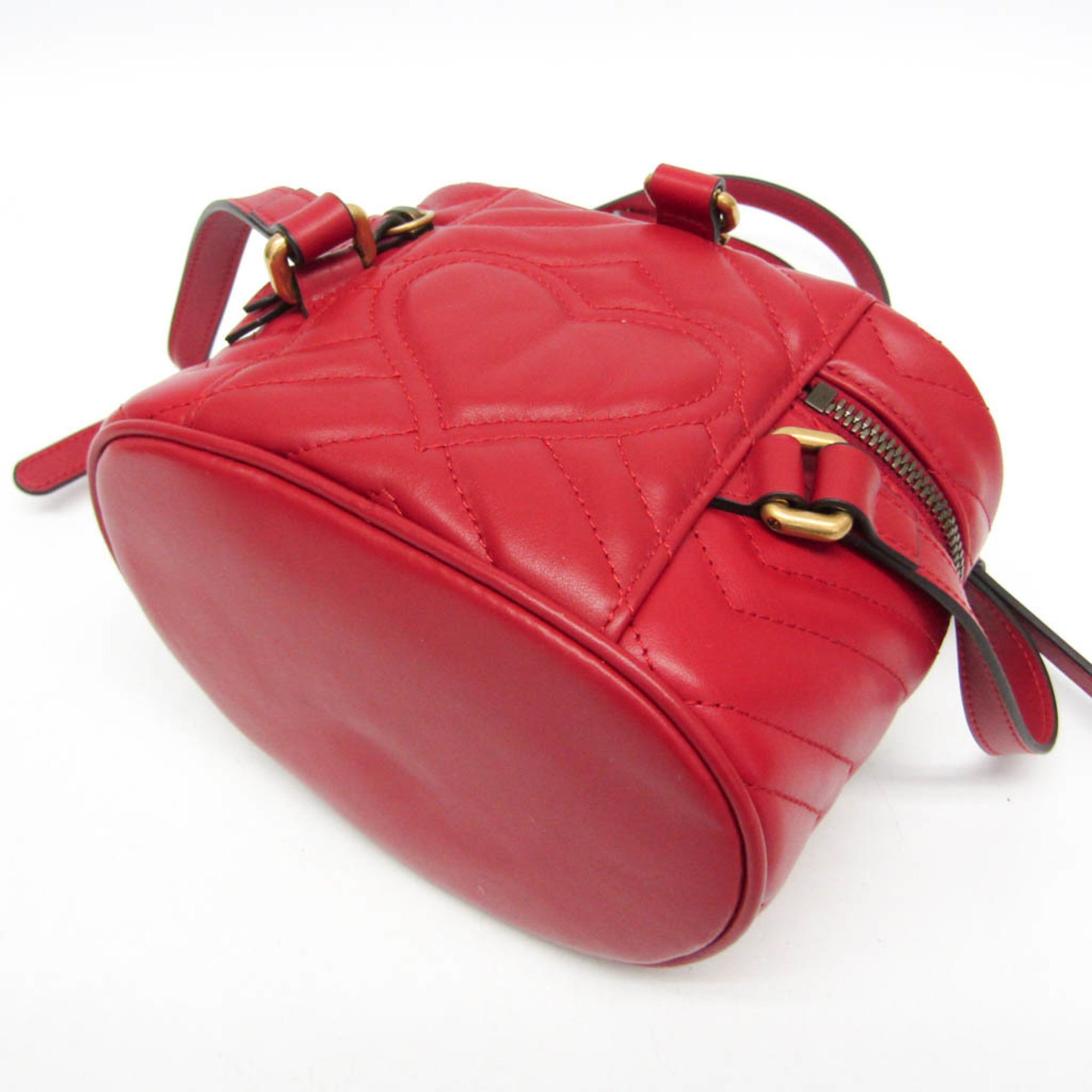 Gucci GG Marmont · Quilted Leather Backpack