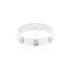 Cartier Mini Love · 18K White Gold · Diamond