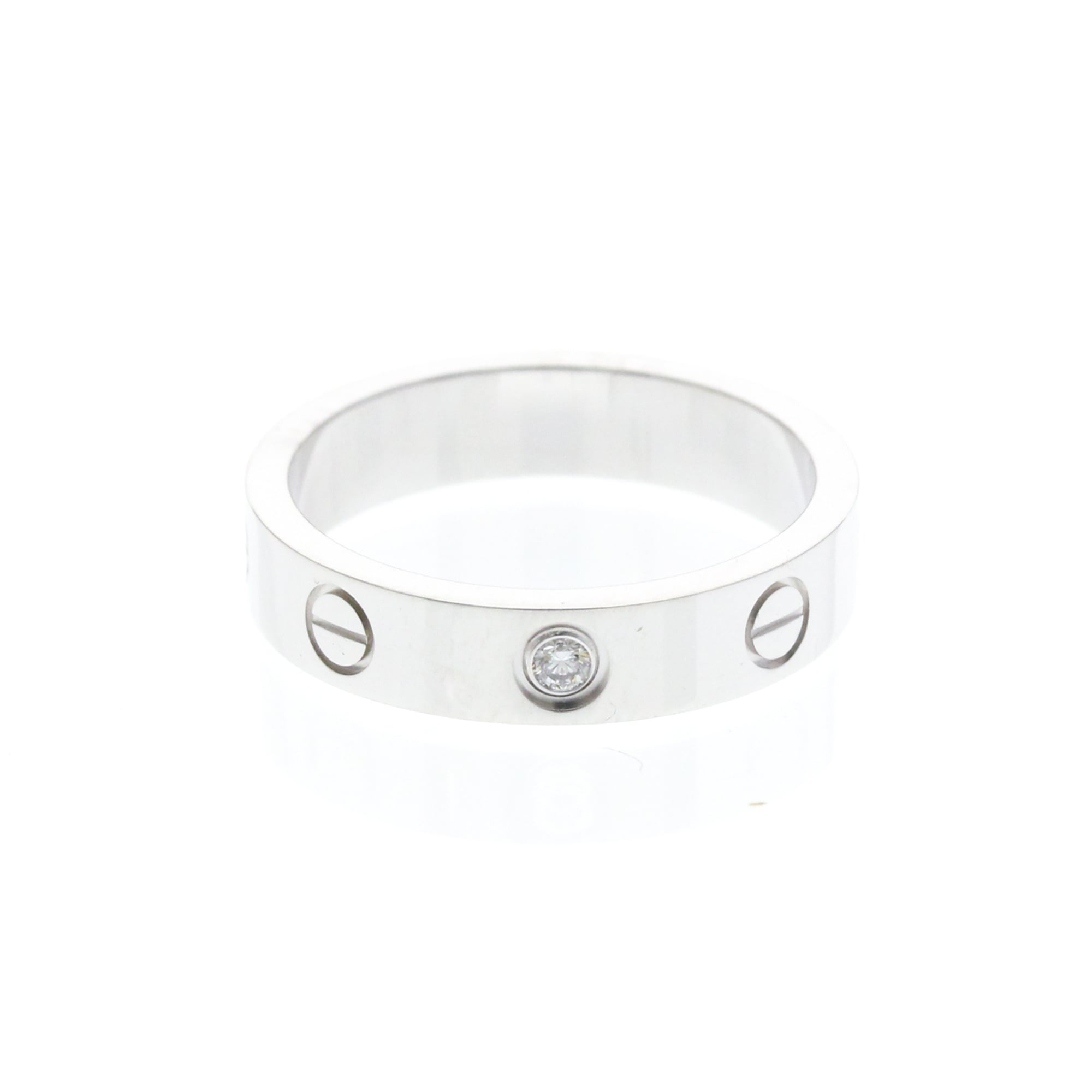 Cartier Mini Love · 18K White Gold · Diamond