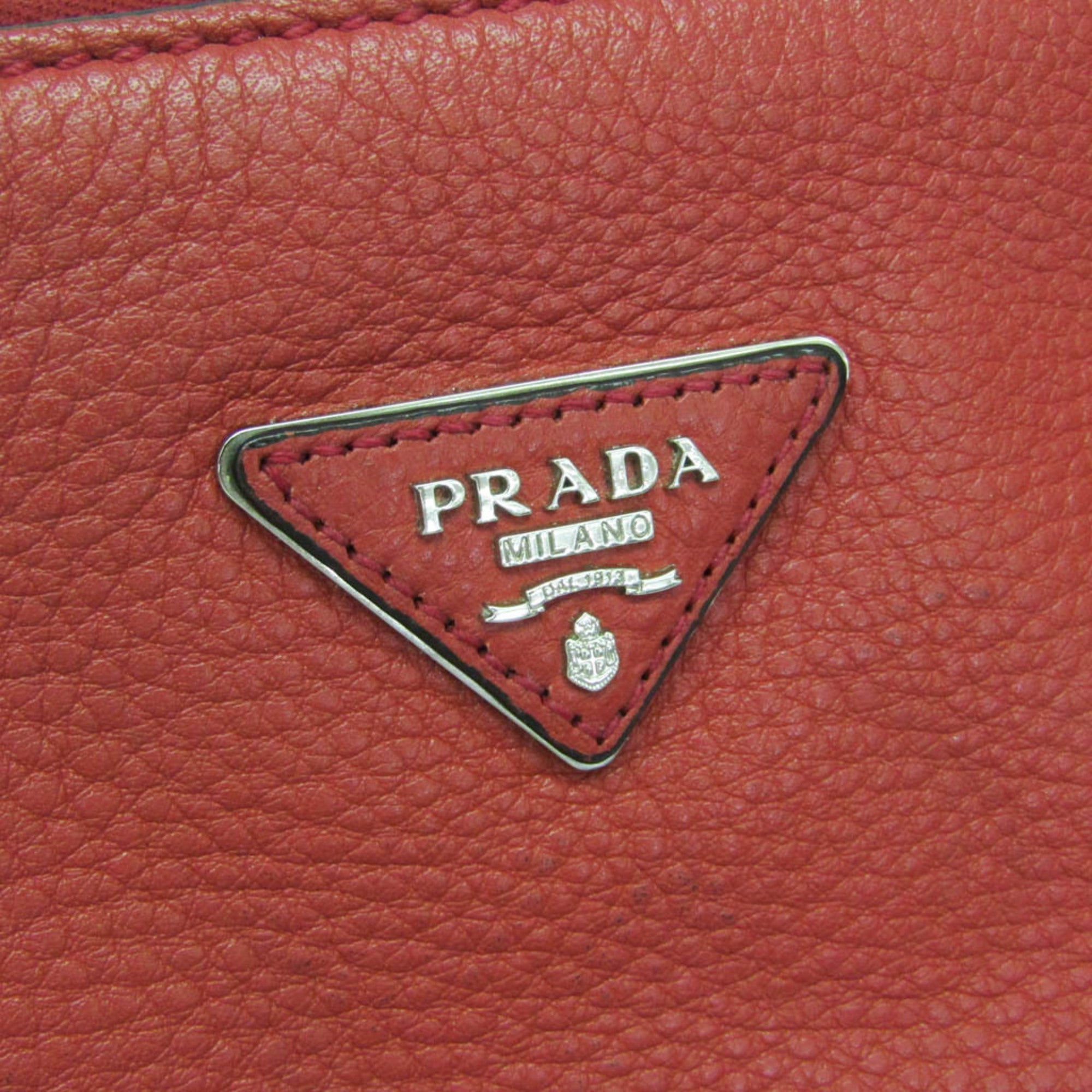 Prada Vitello Daino · Leather Shoulder Bag
