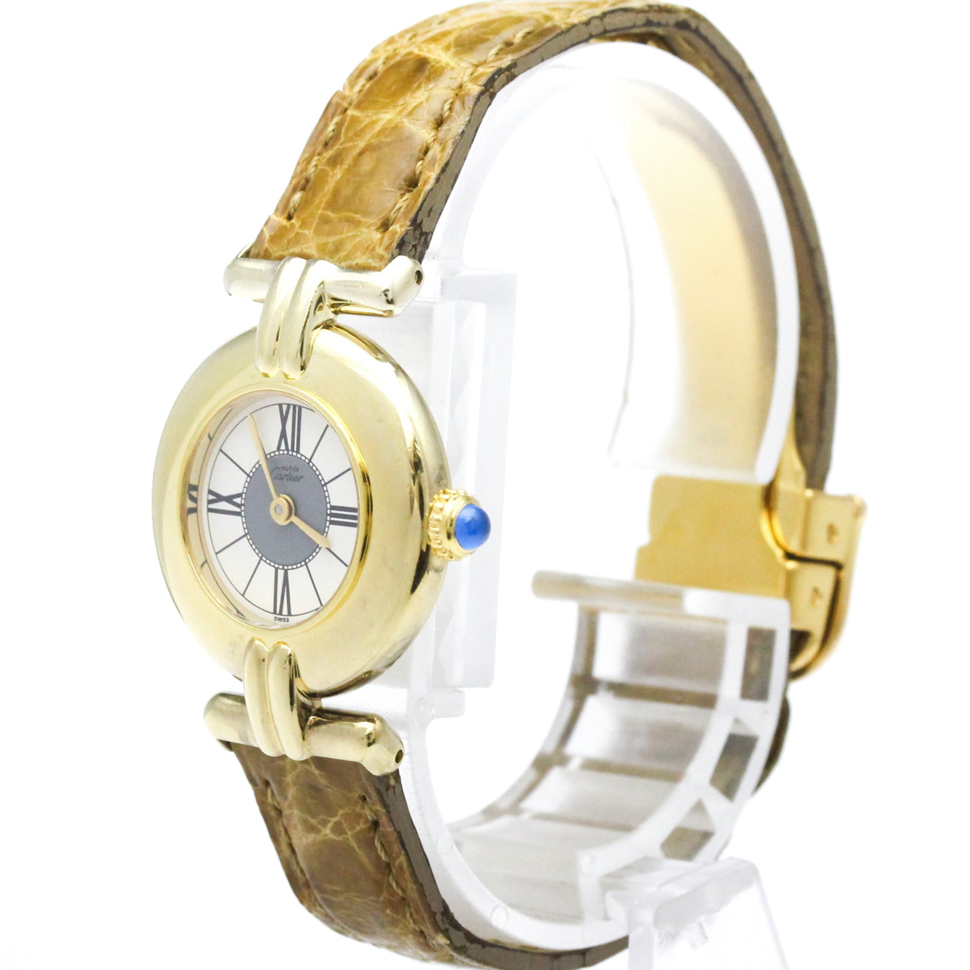 Cartier Must Colisée · Gold Plated · Quartz