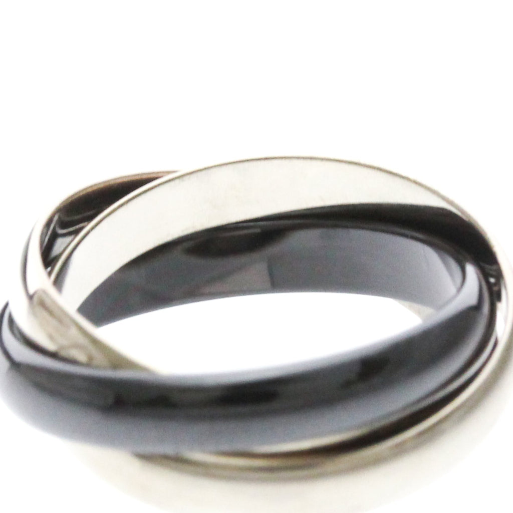 Cartier Trinity · 18K White Gold & Ceramic