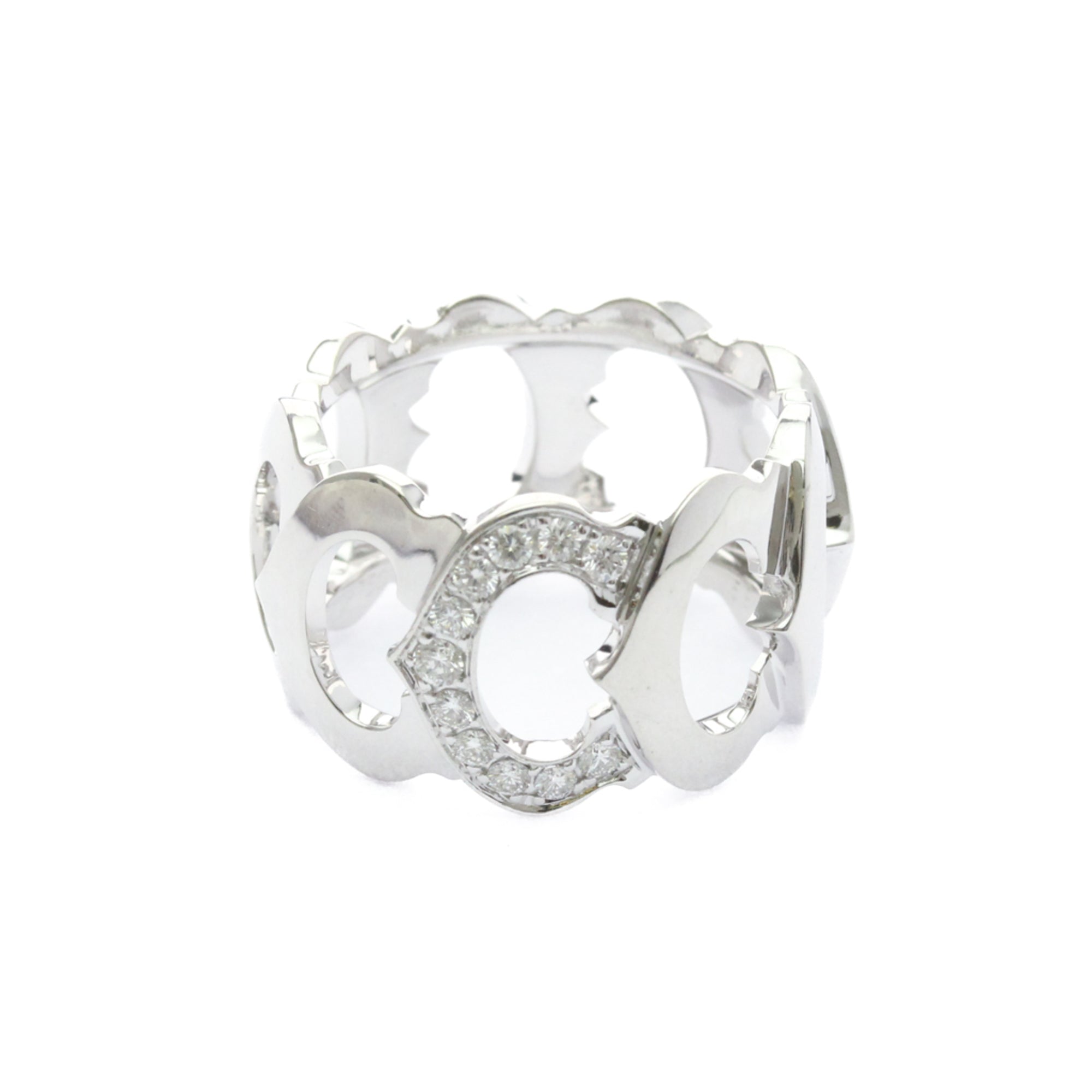 Cartier C de Cartier · Diamond · 18K White Gold