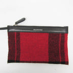 Balenciaga Navy Cabas S · Wool Felt