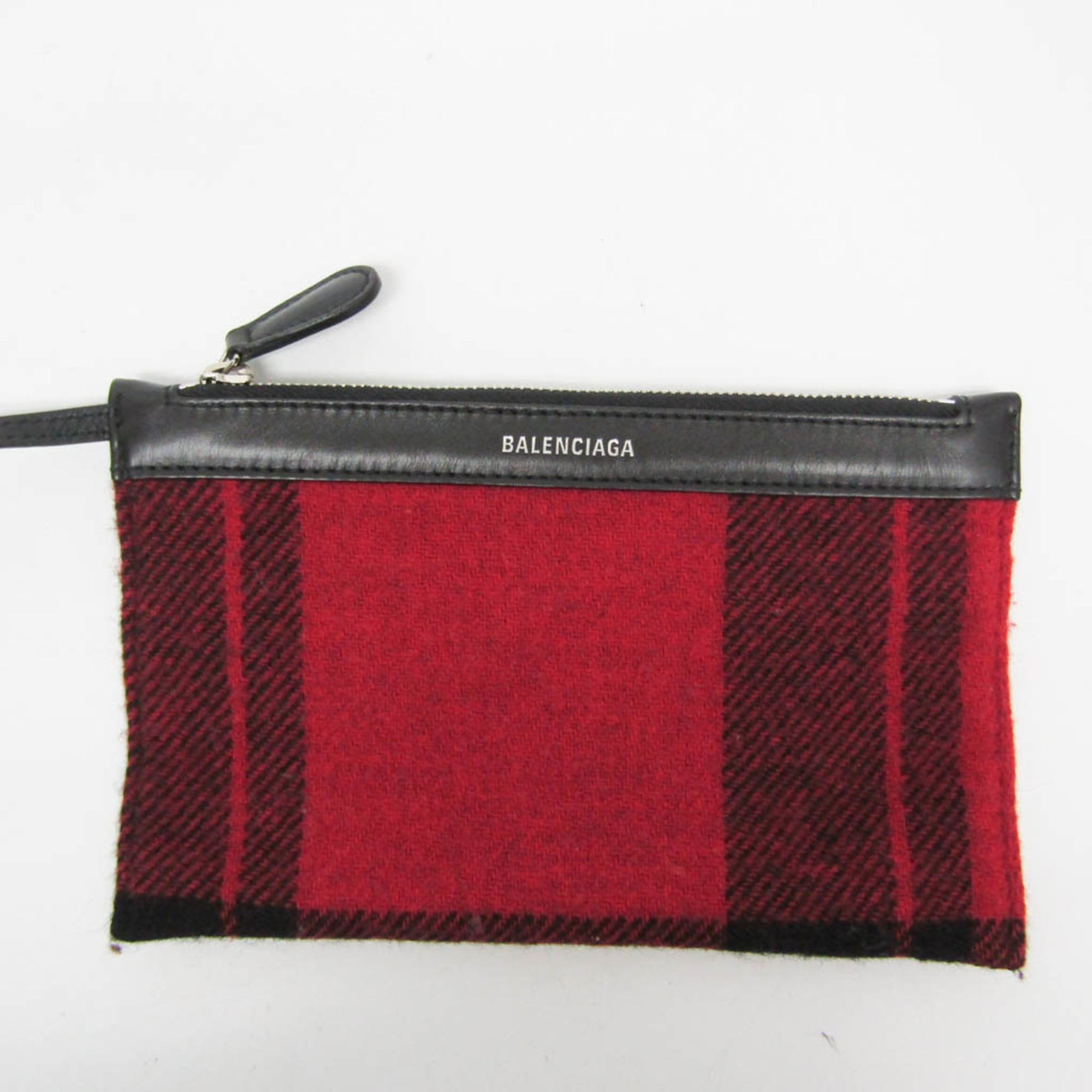 Balenciaga Navy Cabas S · Wool Felt