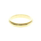 Tiffany Milgrain · 18K Yellow Gold