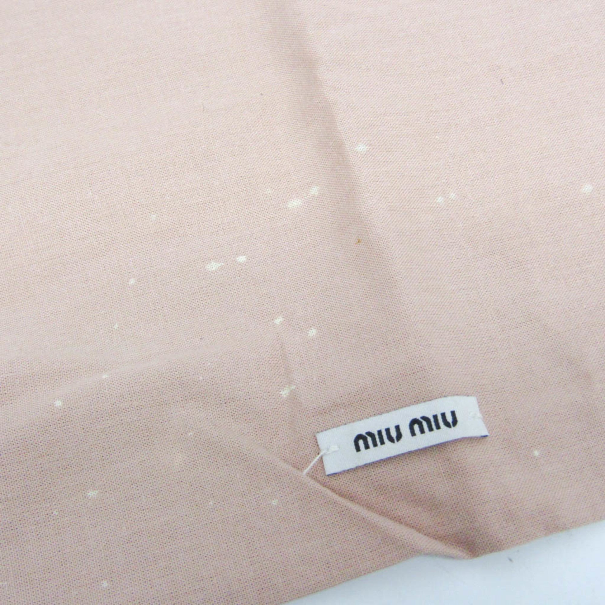 Miu Miu Madras · Rhinestone Embellished