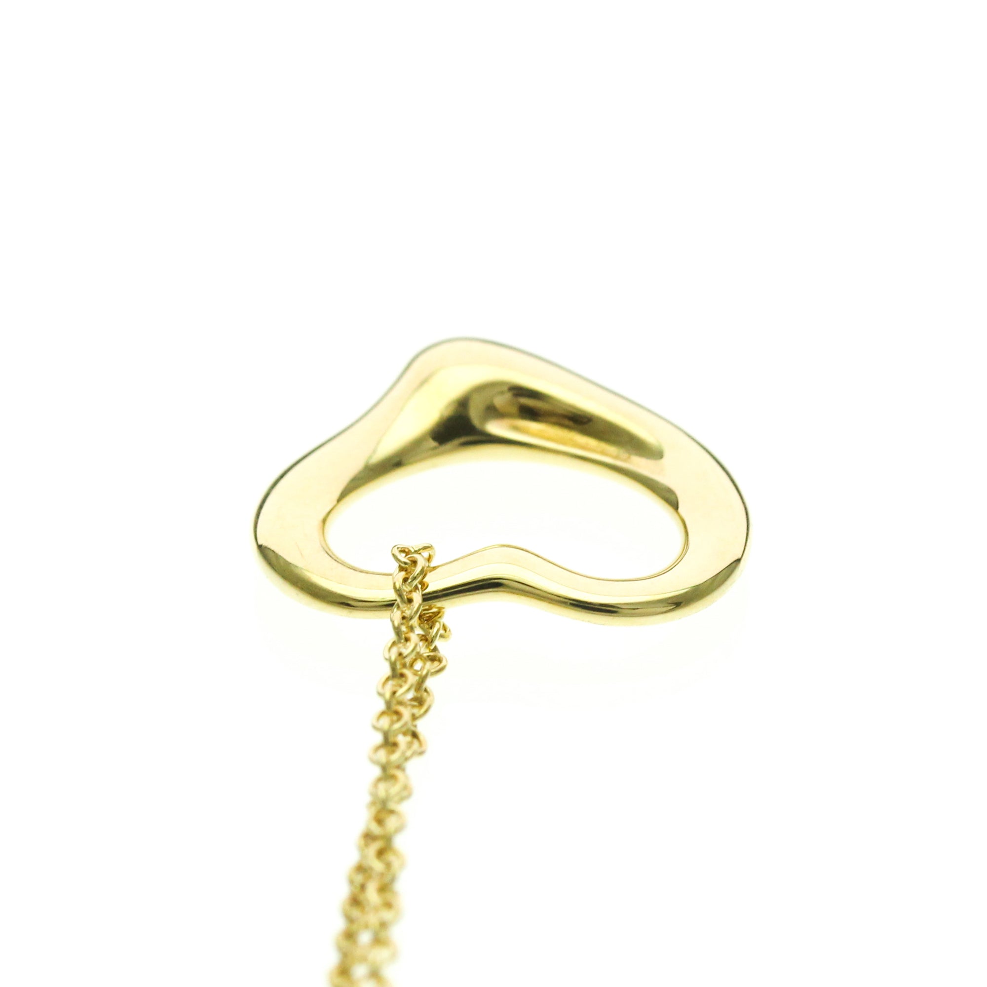 Tiffany Open Heart · 18K Yellow Gold