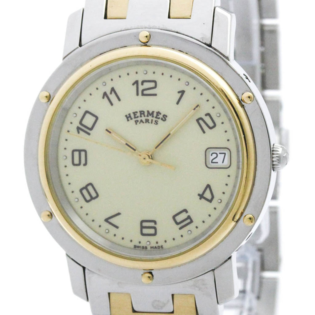 Hermes Clipper · Gold Plated Steel · Quartz