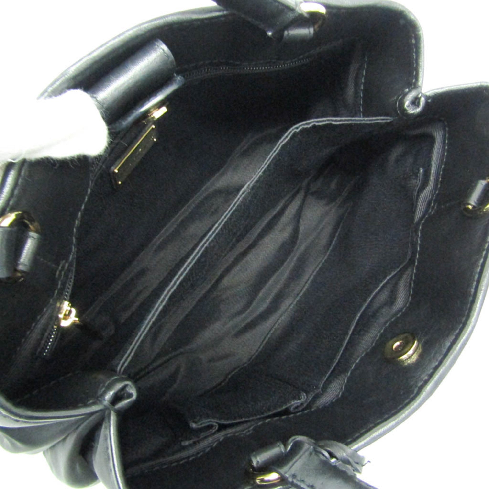 Salvatore Ferragamo Vara · Nylon Leather