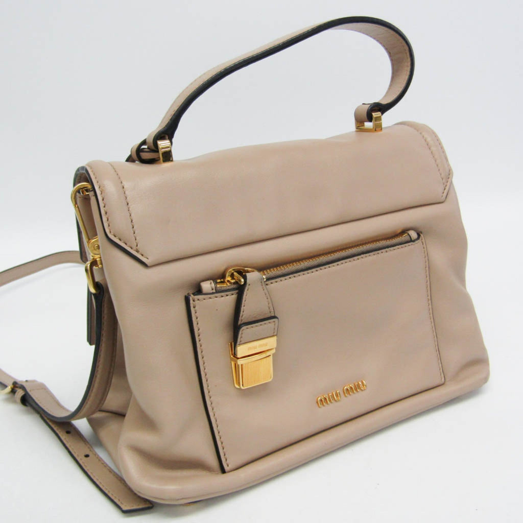 Miu Miu · Leather Shoulder Bag