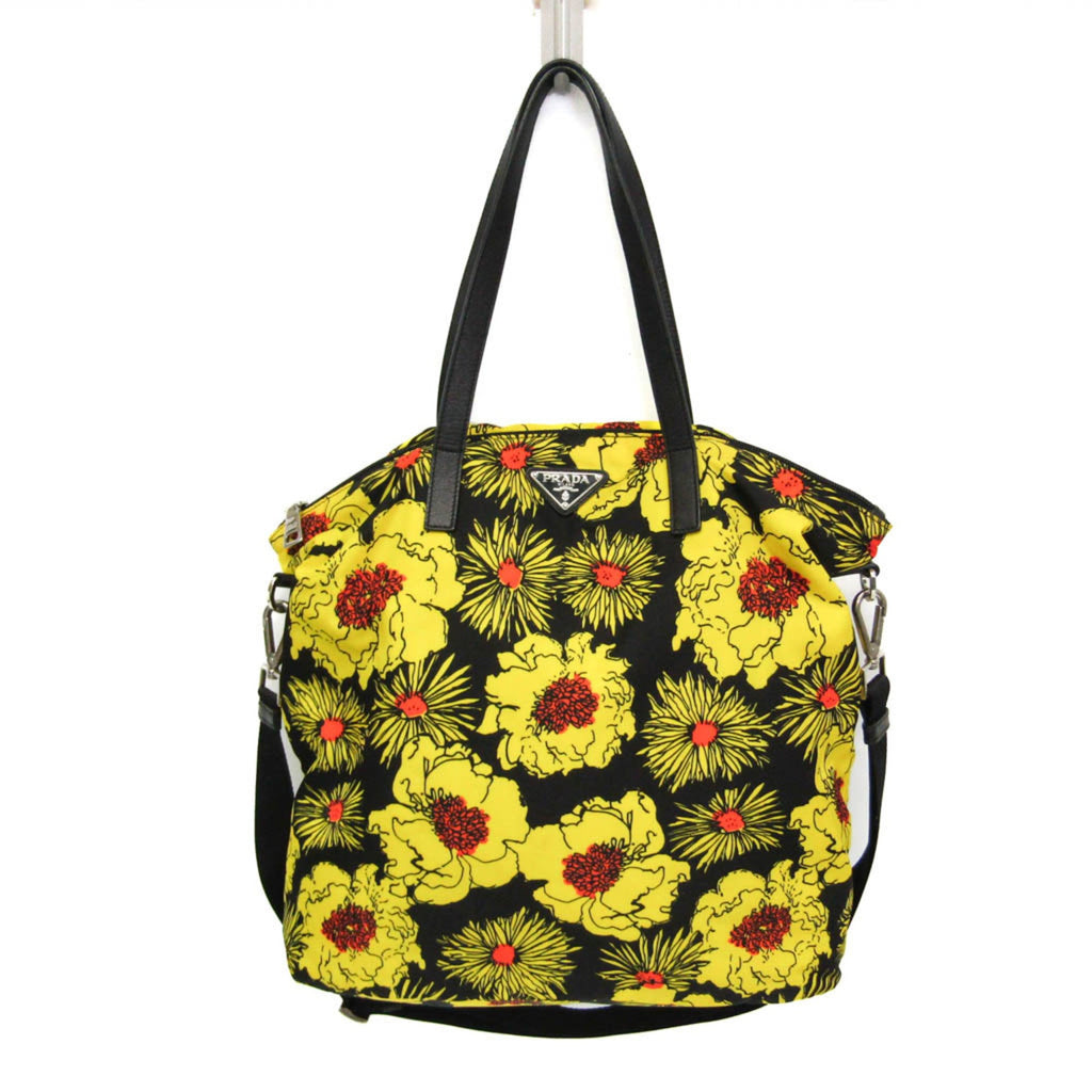 Prada Tessuto · Floral Print Nylon