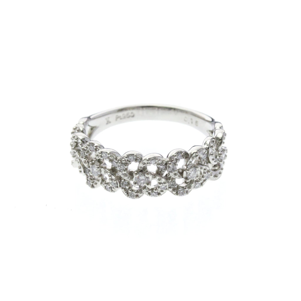 Vendome Aoyama Diamond · Platinum Band Ring