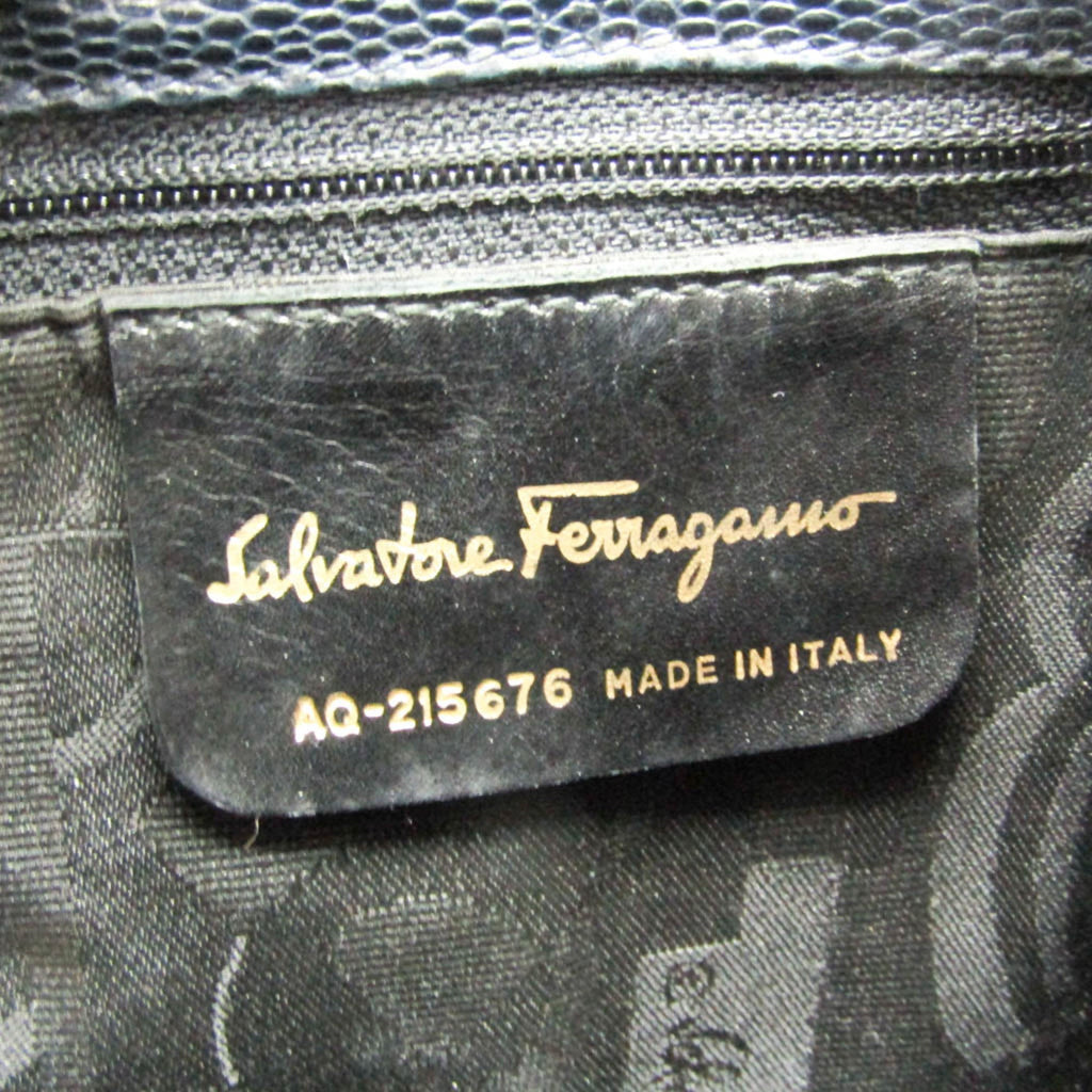 Salvatore Ferragamo Vara · Embossed Leather