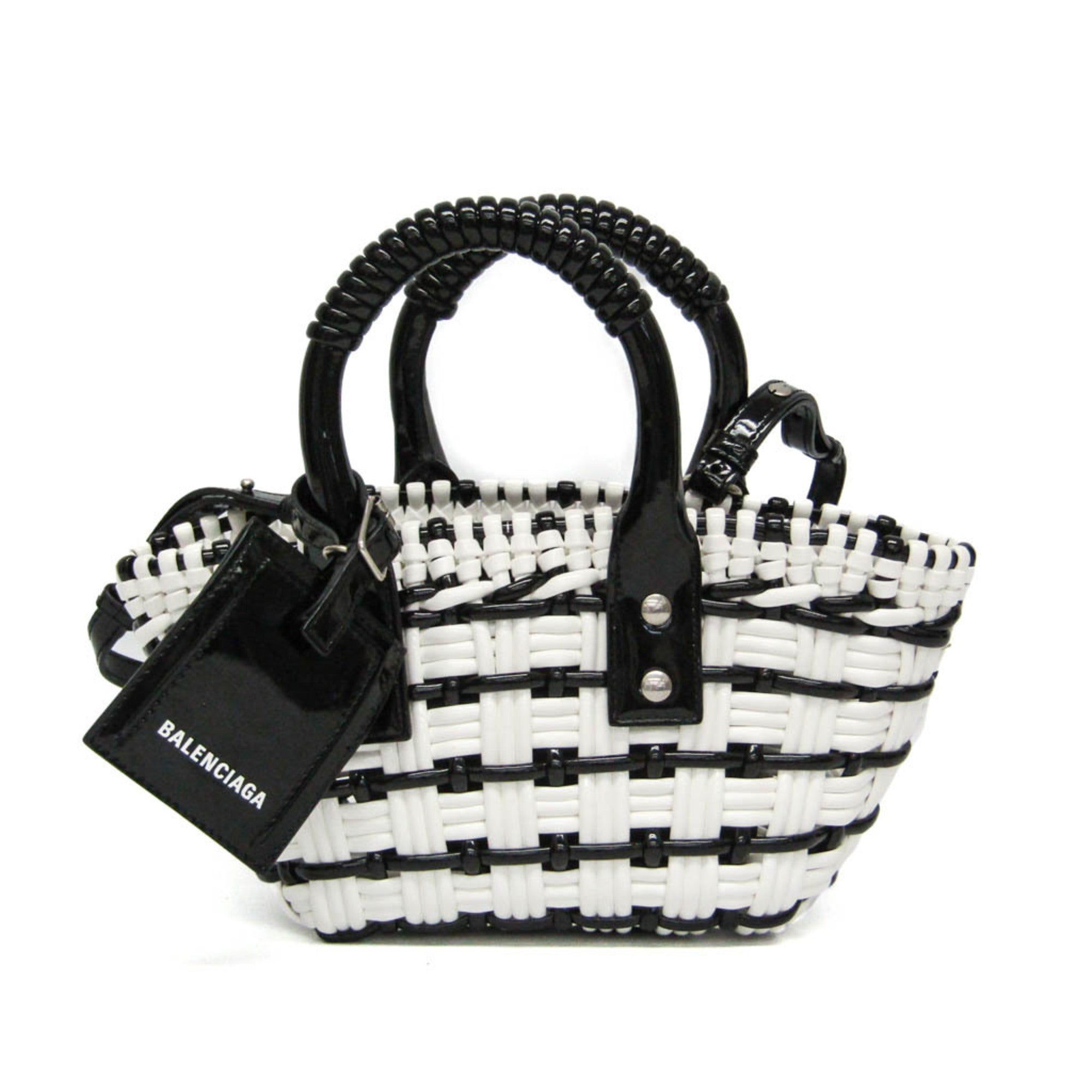 Balenciaga Bistro XXS · Enamel Leather