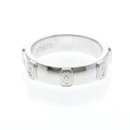 Harry Winston HW Logo · 18K White Gold