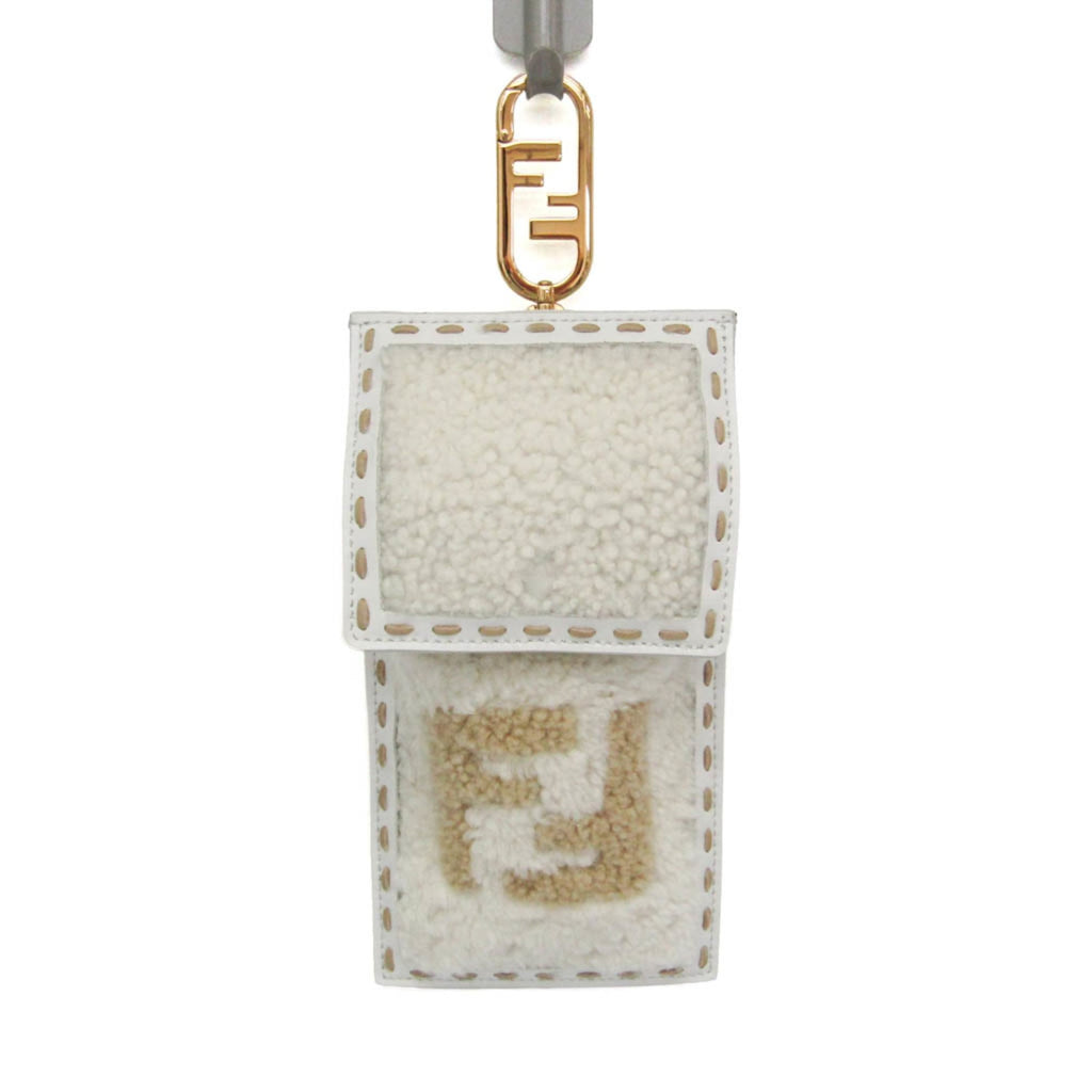 Fendi Logo Boa · Phone Pouch · Fur